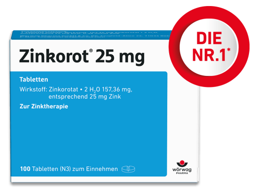 FAQ: Zinkorot® 25 mg Tabletten