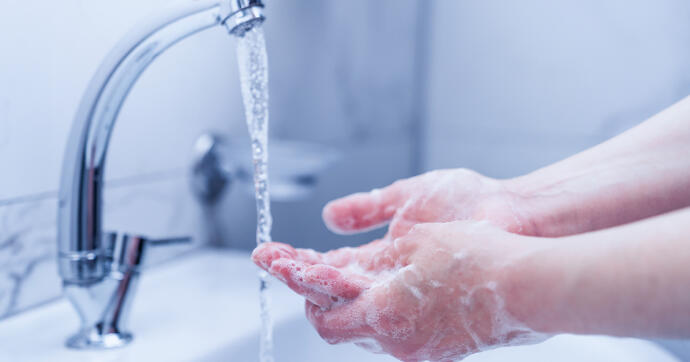Auf Händehygiene achten
